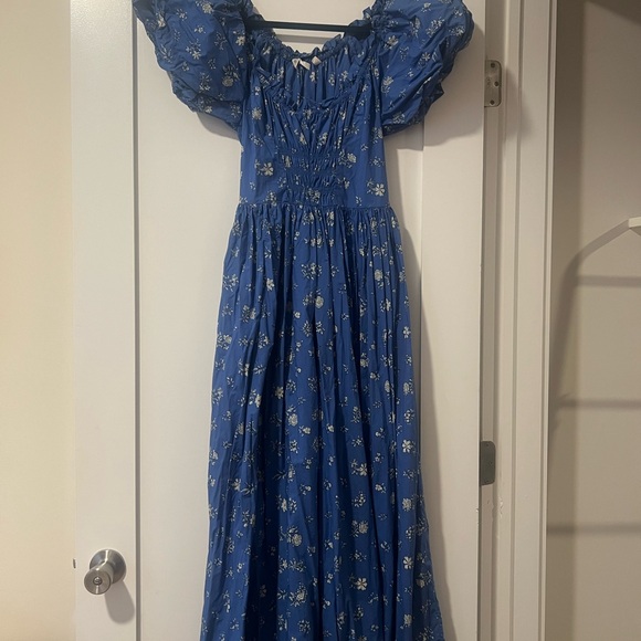 Doen Deia blue bouton de rose dress - Picture 5 of 6